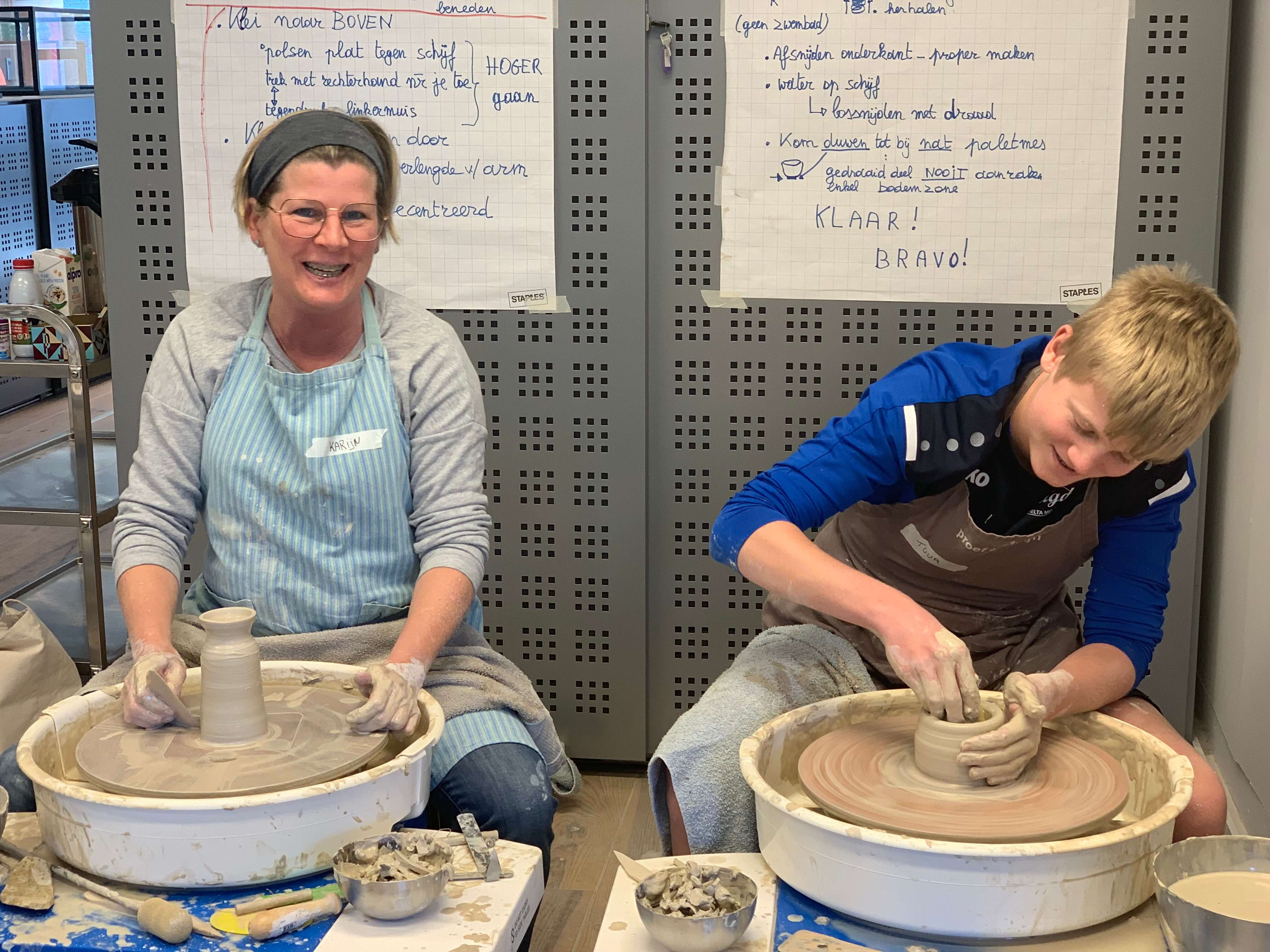 Workshop initiatie pottenbakken: eerste stappen aan de draaischijf