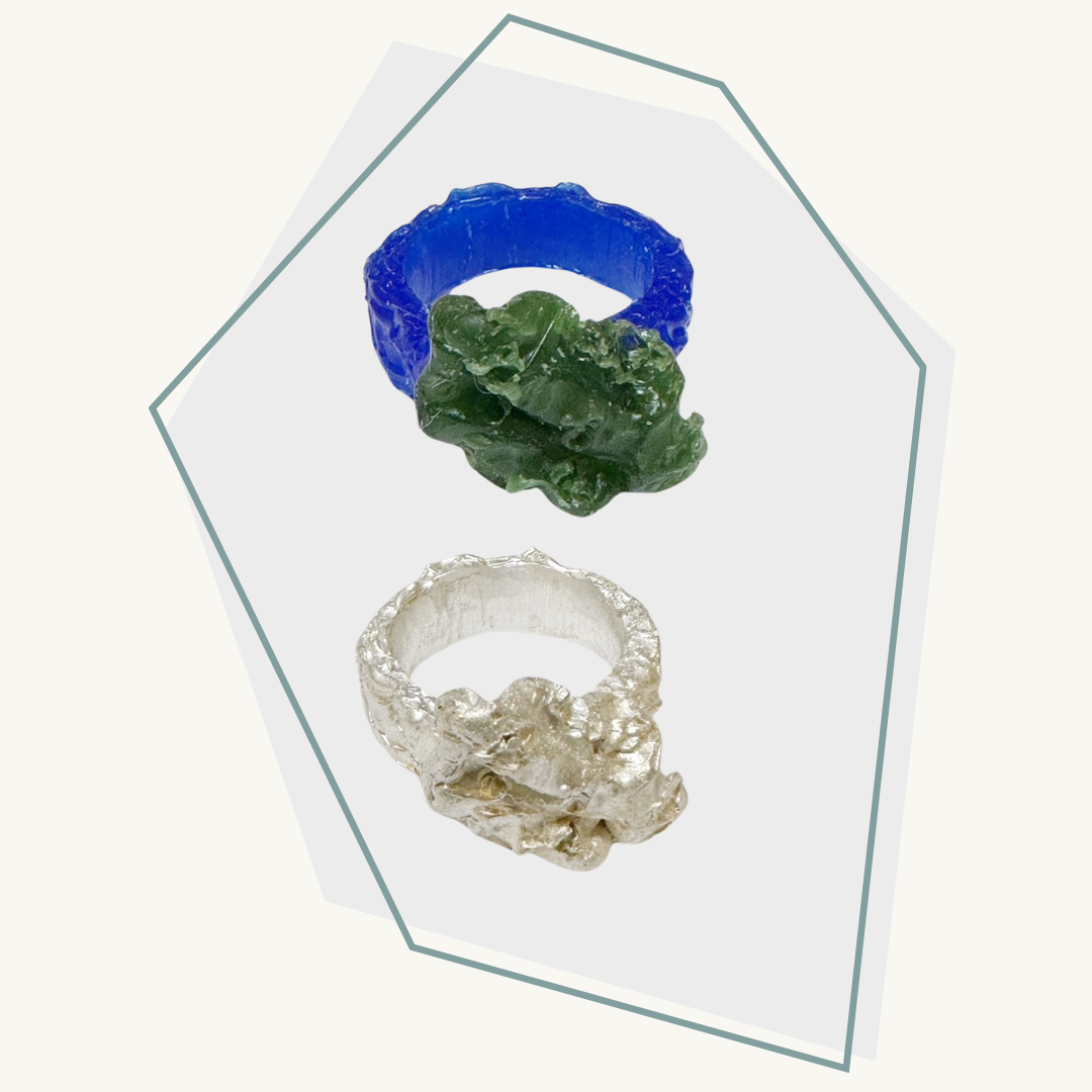 Juweel met de verloren was methode