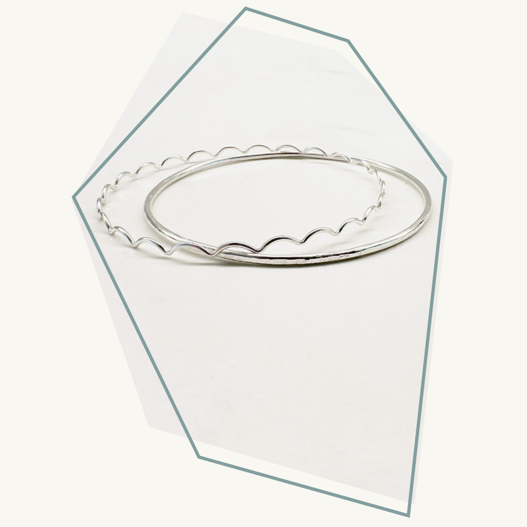 Zilveren armbanden - Foto