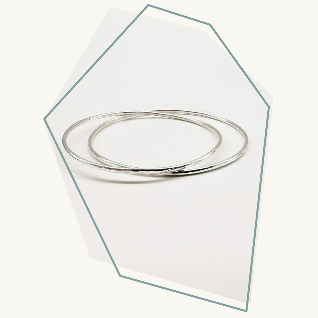 Zilveren armbanden - Foto