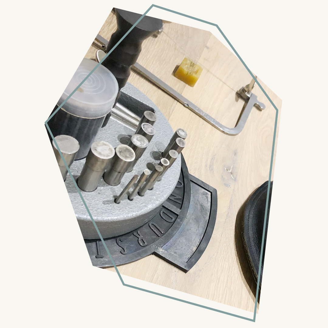 Mini workshop zilveren oorstekers - Foto