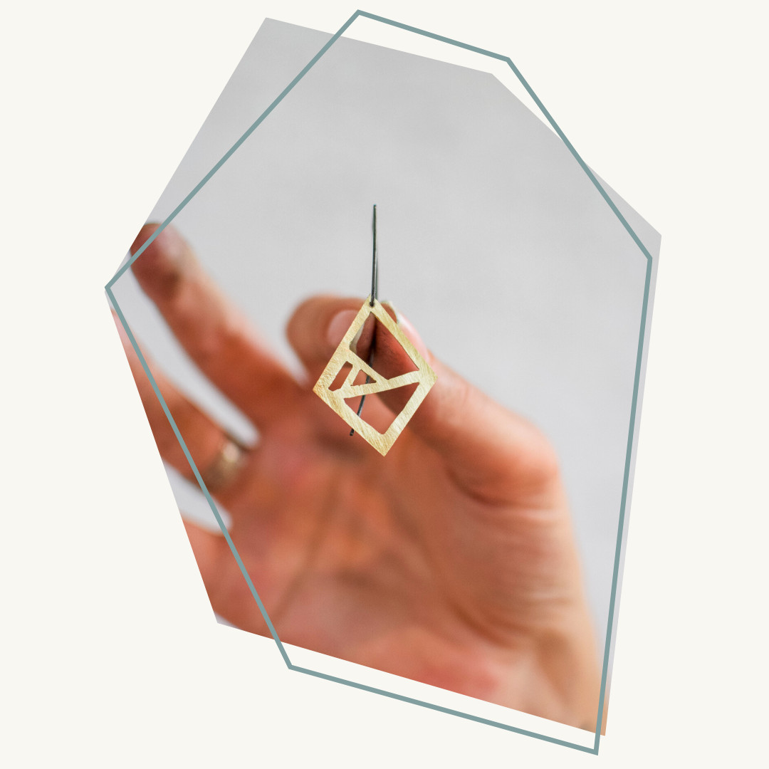 Zilveren oorringen - Foto