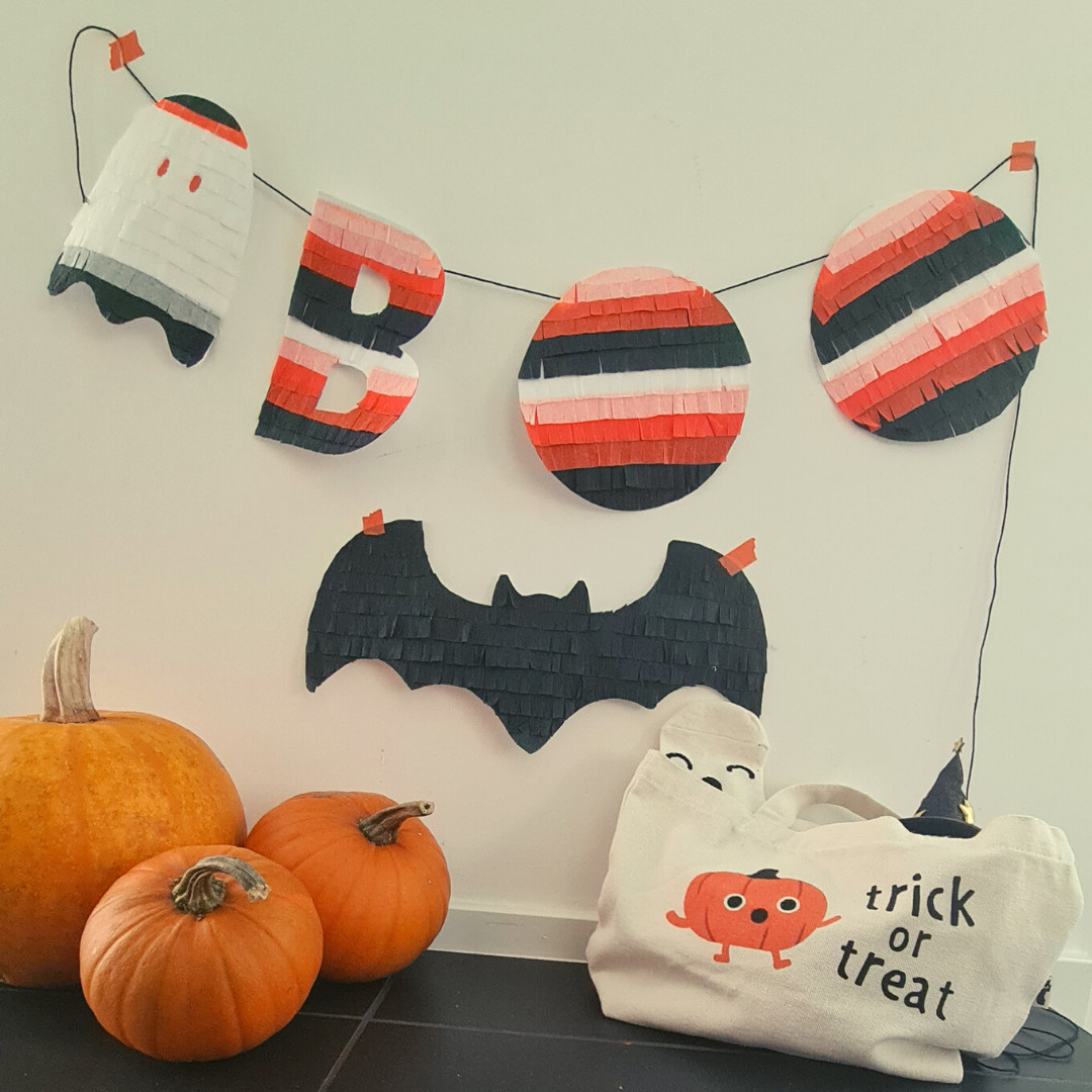 DIY pakket: Halloween Slinger BOO - Foto