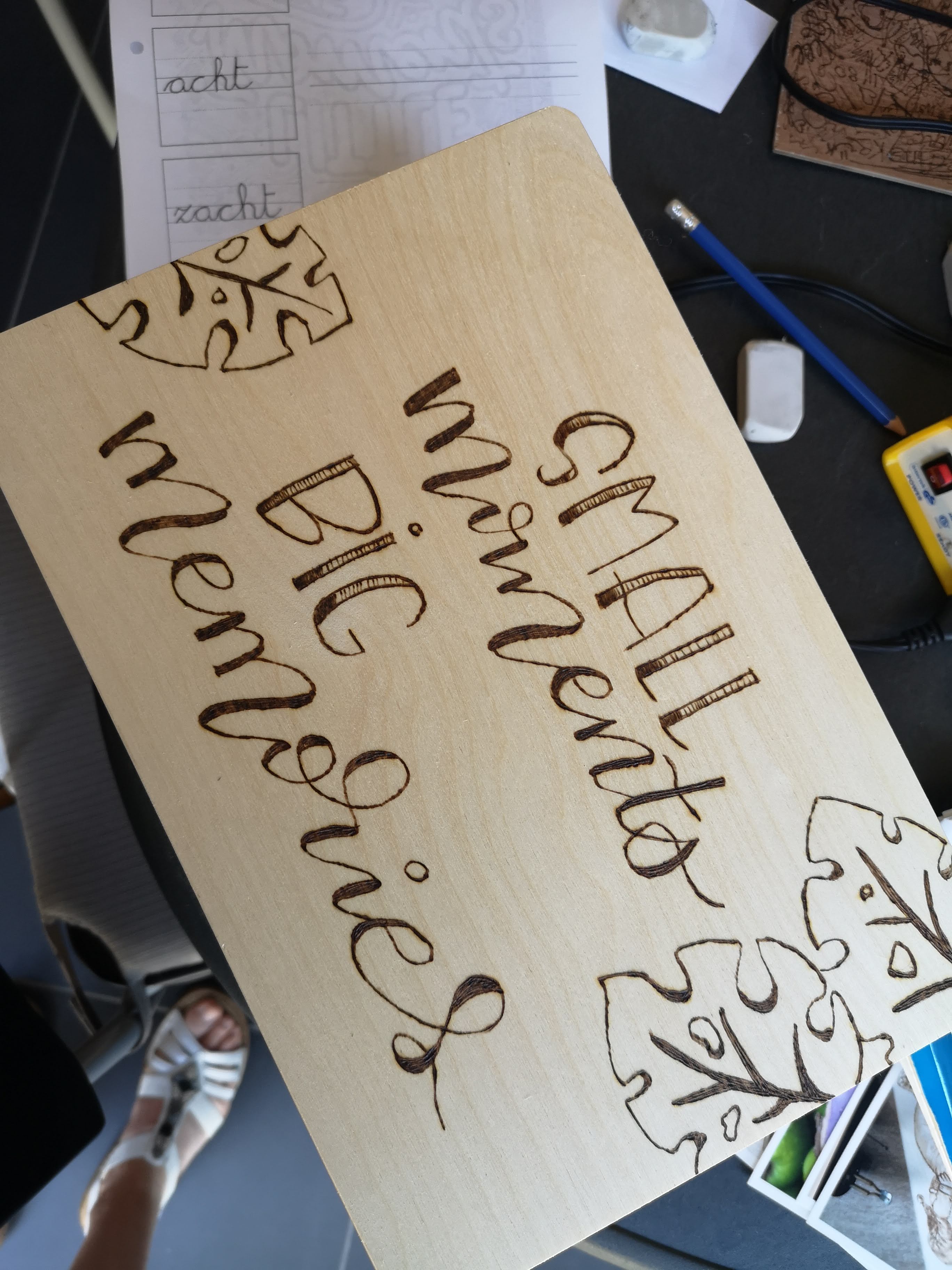 Workshop Houtbranden - Foto