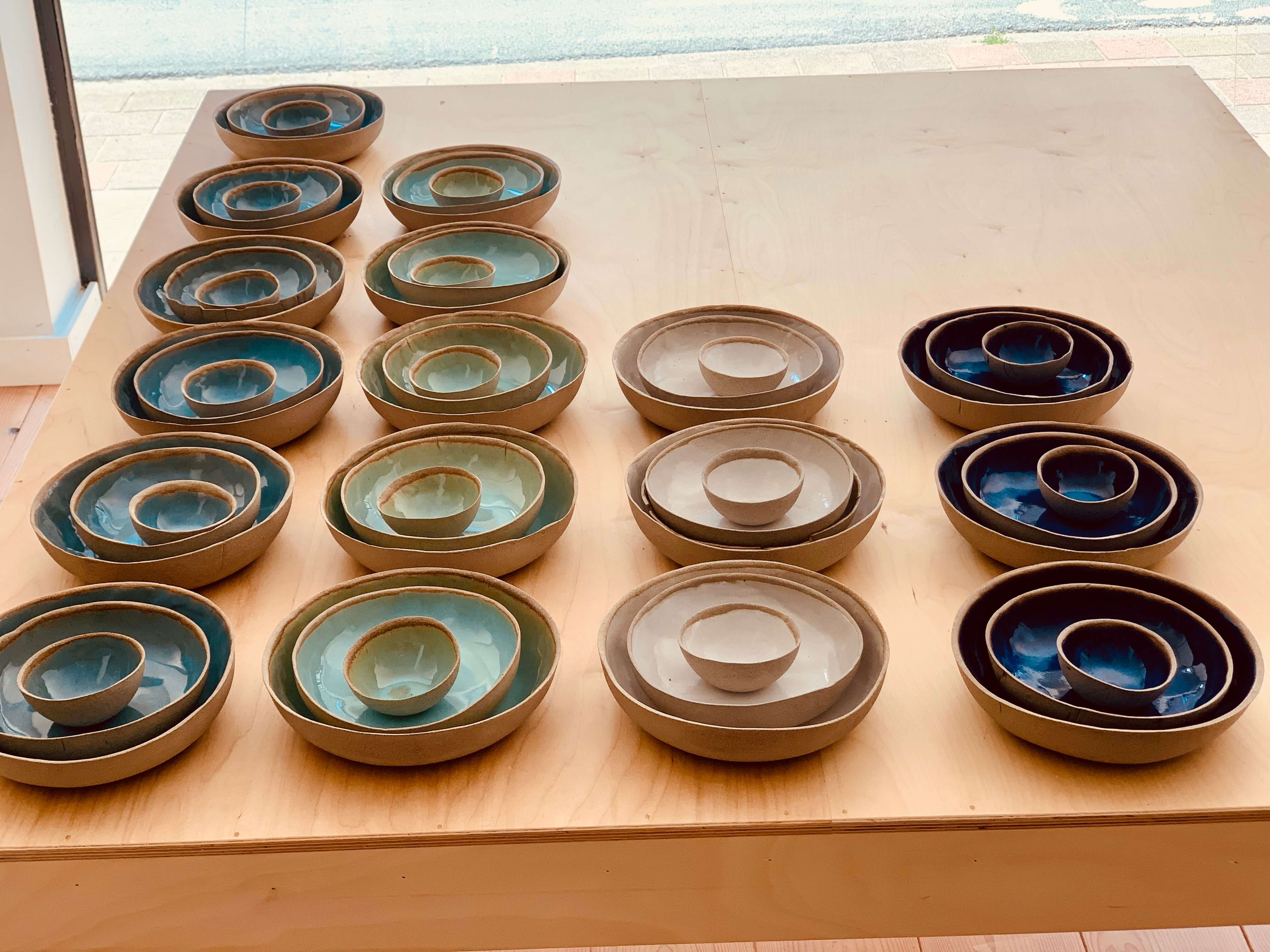 Workshop keramiek: drie kommen maken met mallen