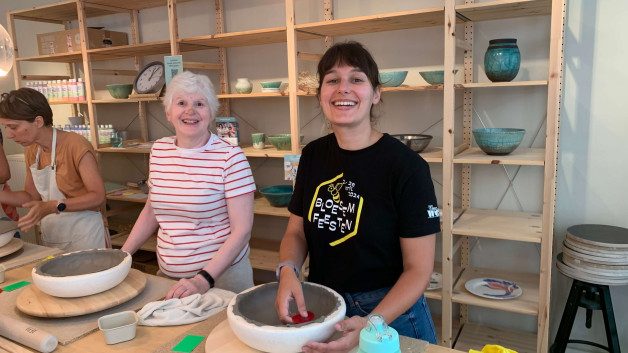 Workshop keramiek: drie kommen maken met mallen