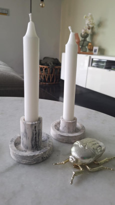 Workshop kandelaar in marmertechniek @Libelle Winterfair - 16/11 om 11u45