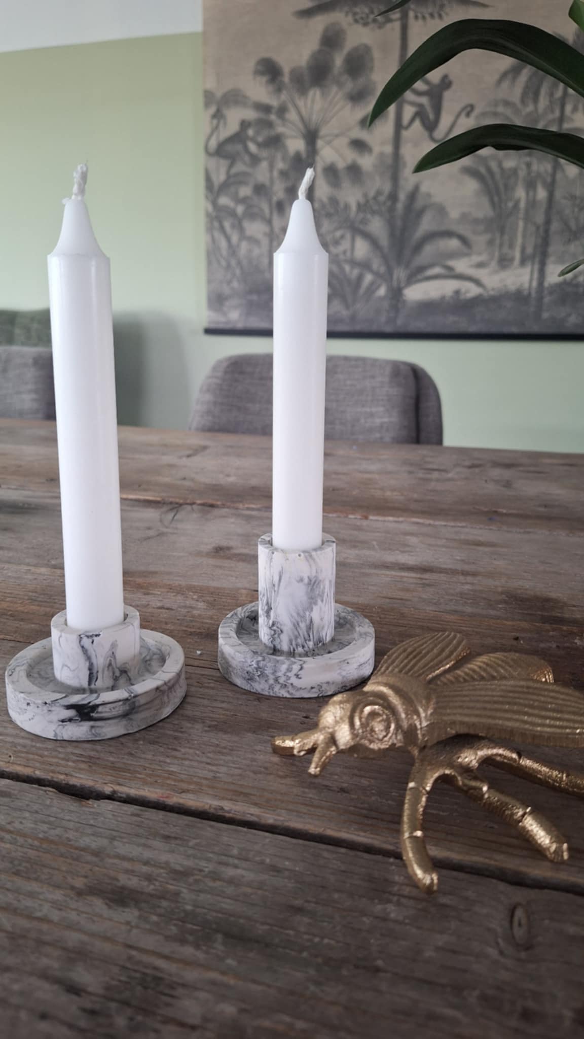 Workshop kandelaar in marmertechniek @Libelle Winterfair - 16/11 om 15u15