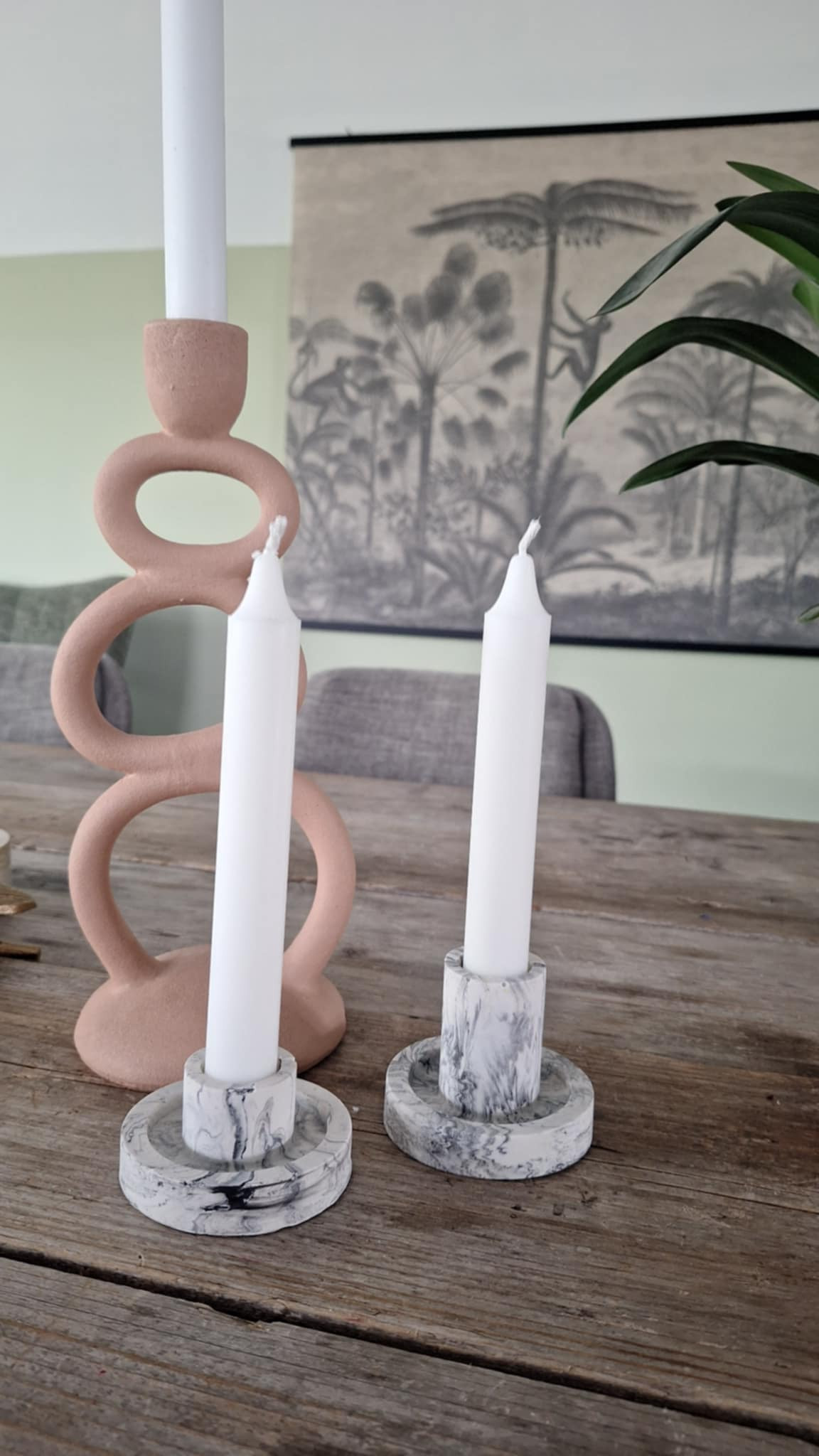 Workshop kandelaar in marmertechniek @Libelle Winterfair - 16/11 om 15u15 - Foto