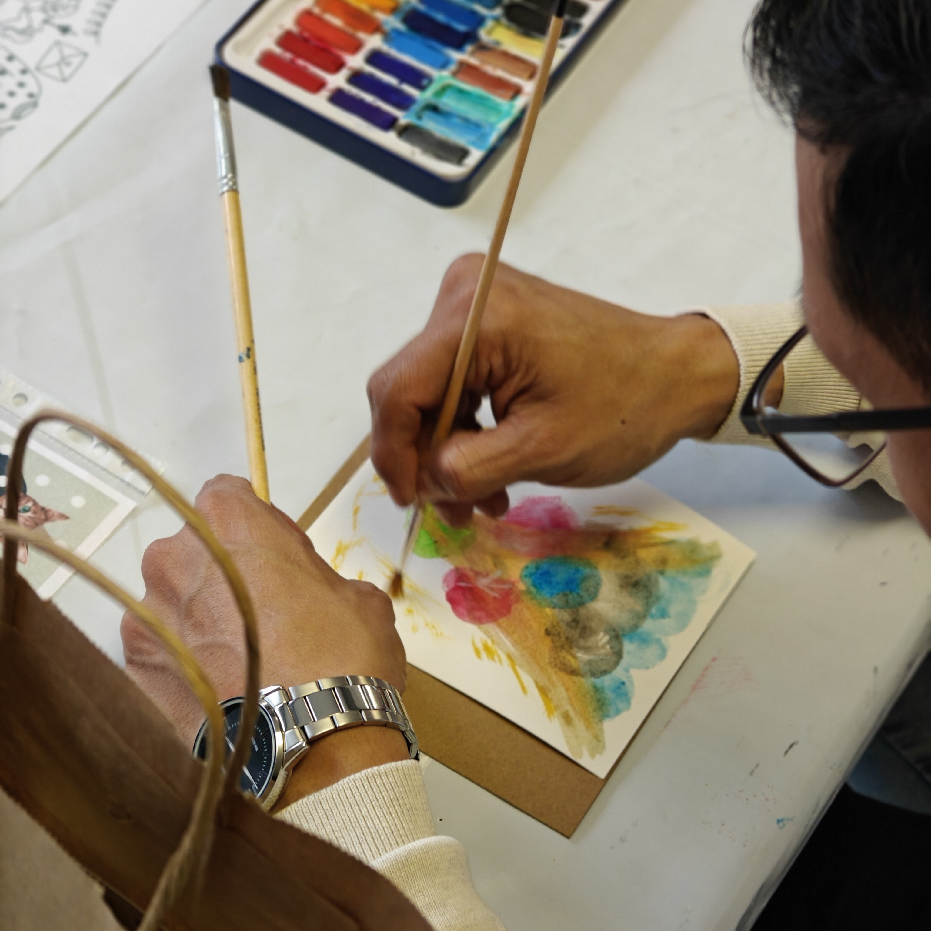 Kerstkaartjes met Collage & Illustratie @Libelle Winterfair - 13/11 om 16u - Foto