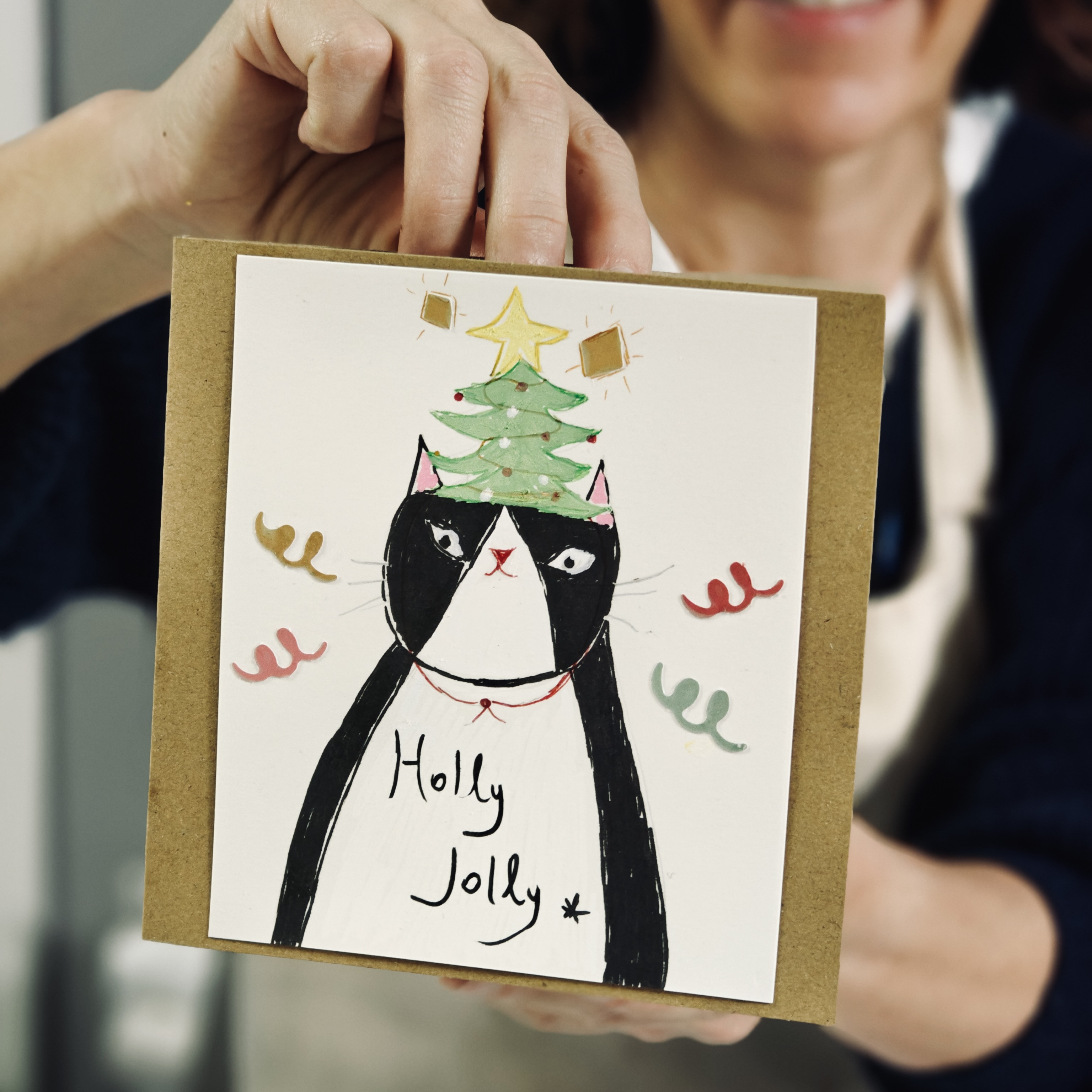 Kerstkaartjes met Collage & Illustratie @Libelle Winterfair - 14/11 om 15u15 - Foto