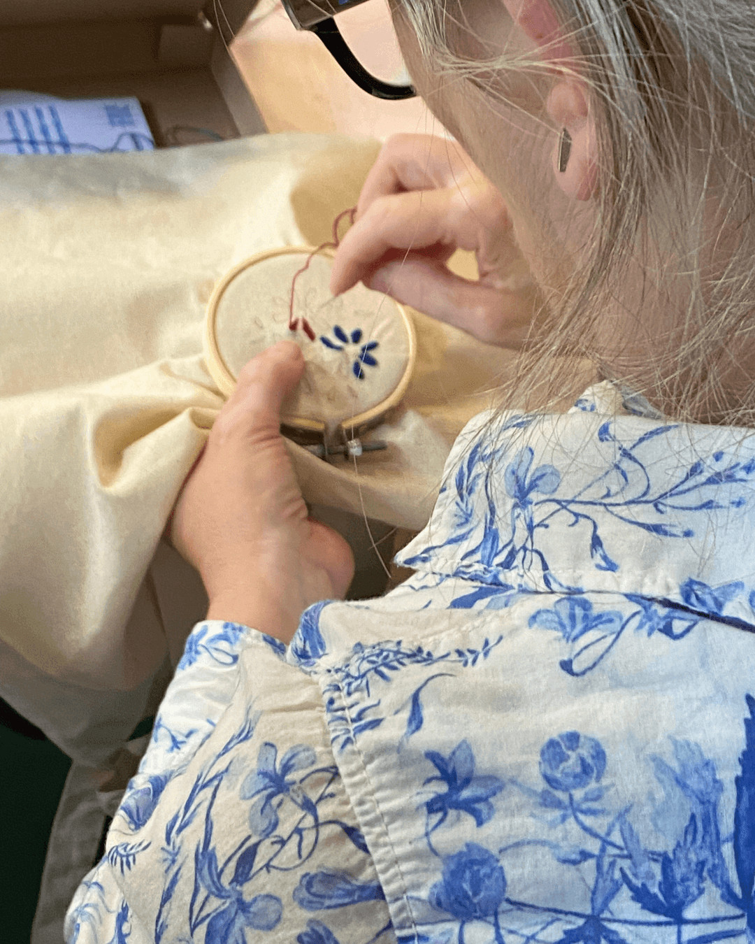 Borduren op eigen gerief - Foto