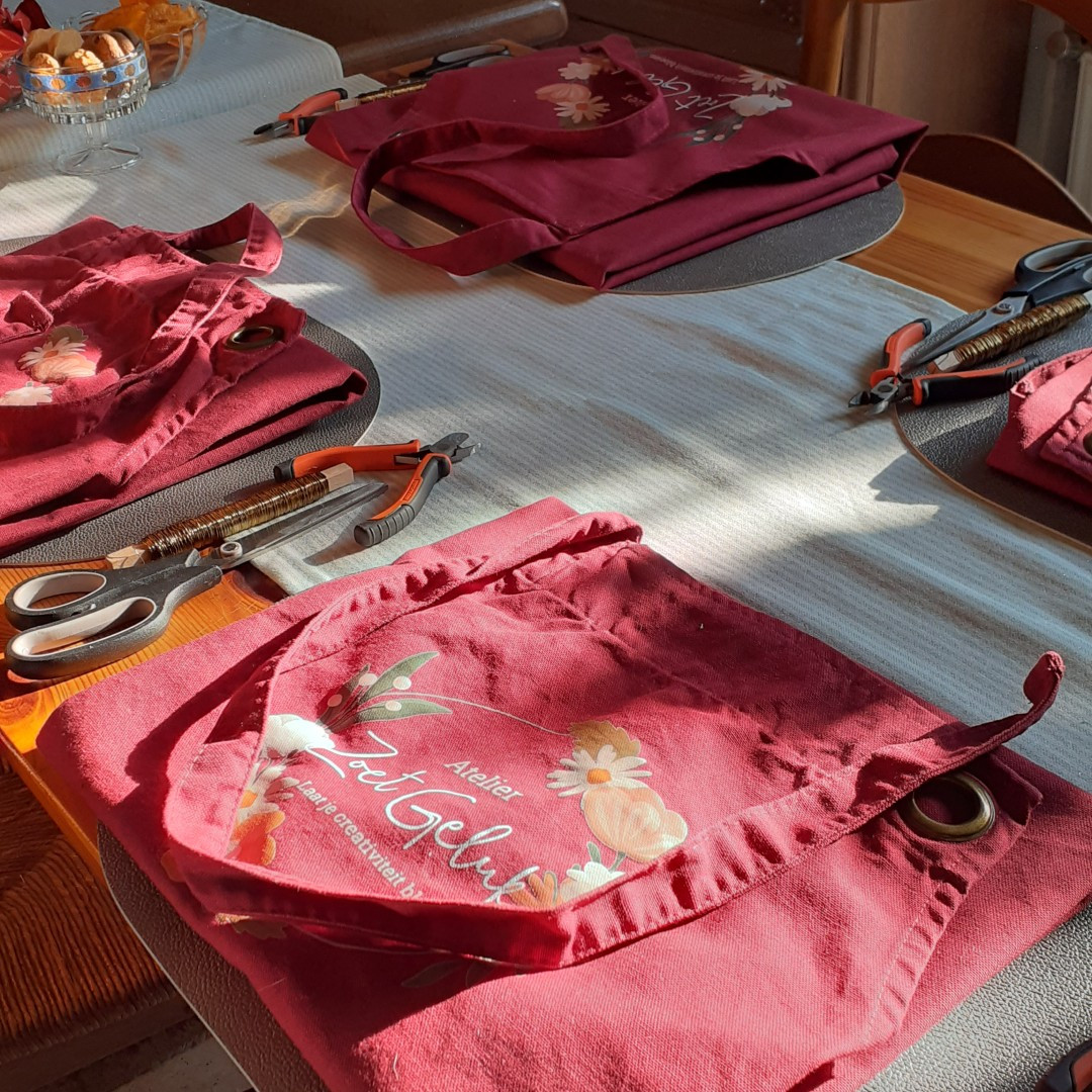 Workshop Flowerhoop met kerstlichtjes - Foto