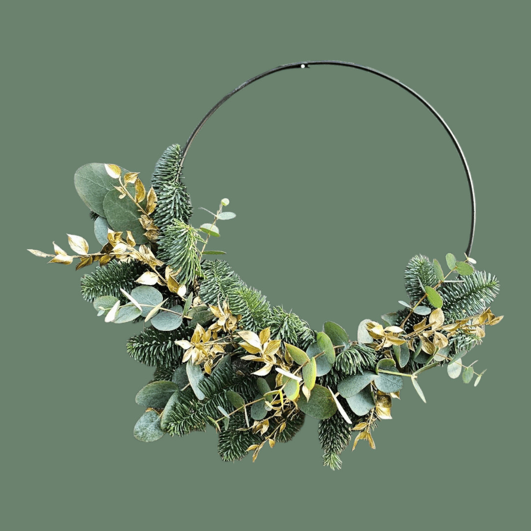 Workshop moderne Kerstkrans - Foto