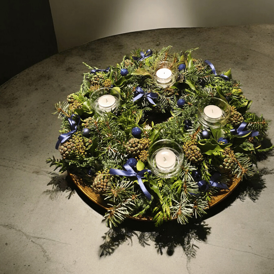 Workshop Adventskrans - Foto