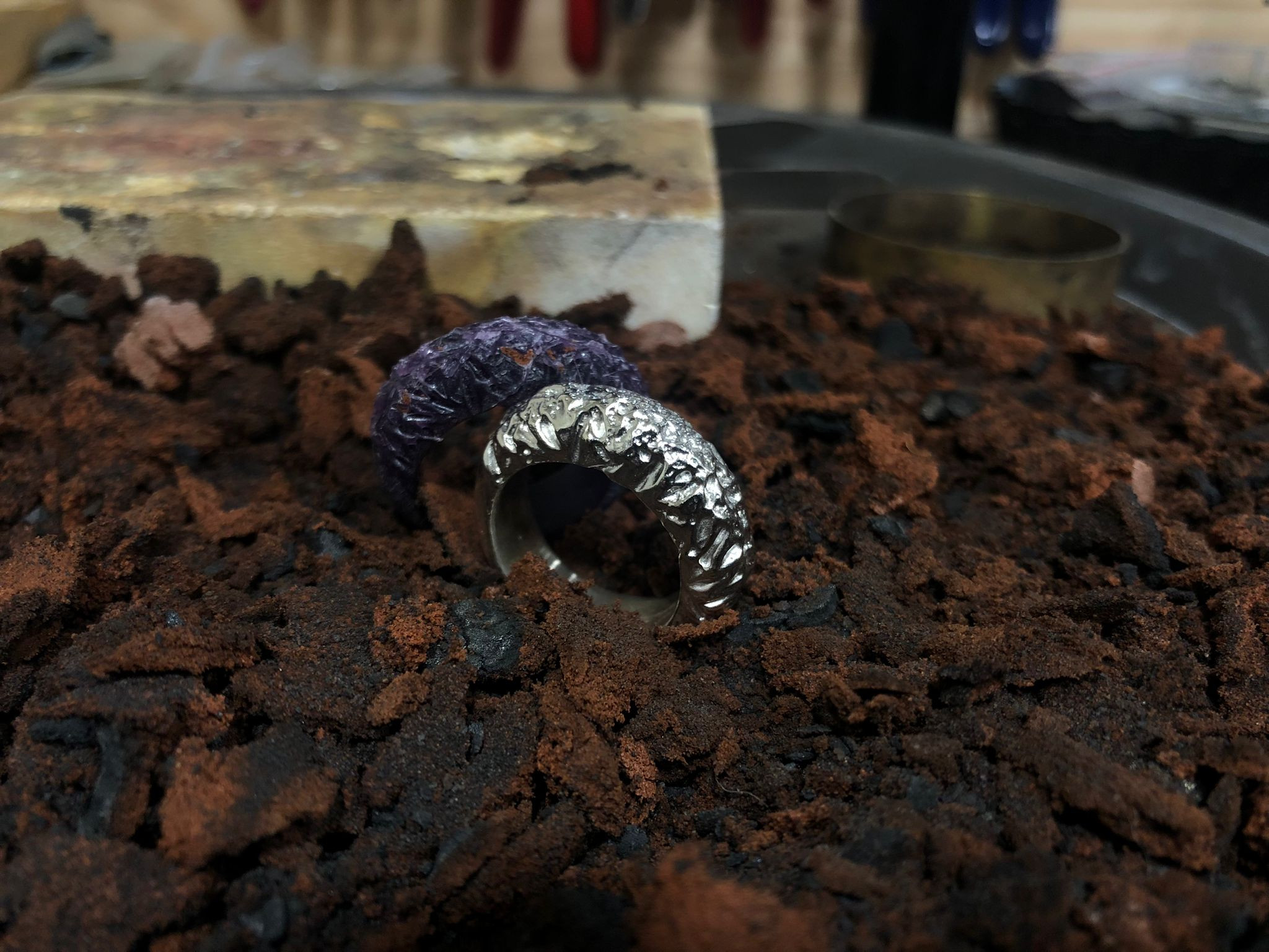 Make your own silver ring - Foto