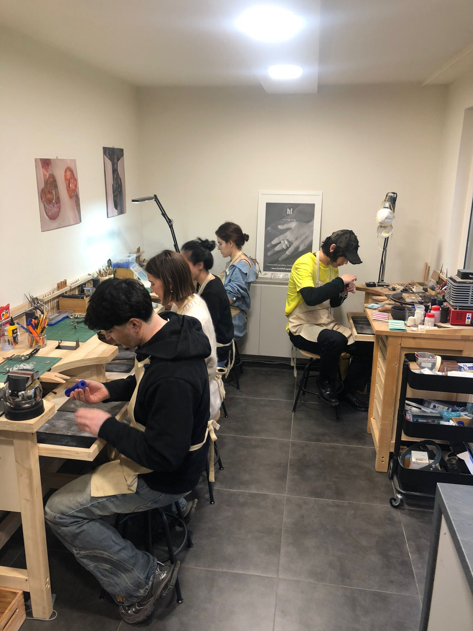 Make your own silver ring - Foto