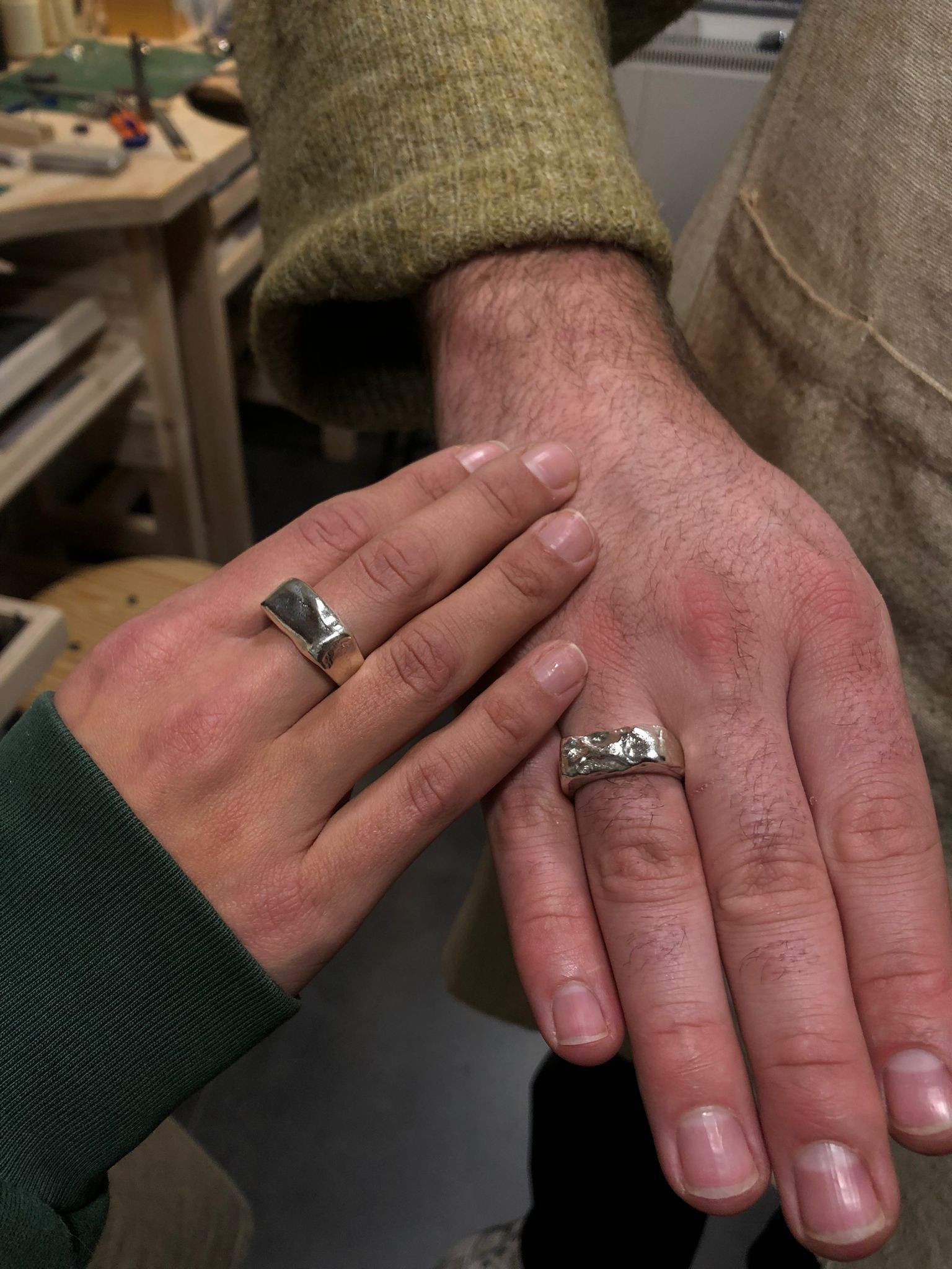 Make your own silver ring - Foto