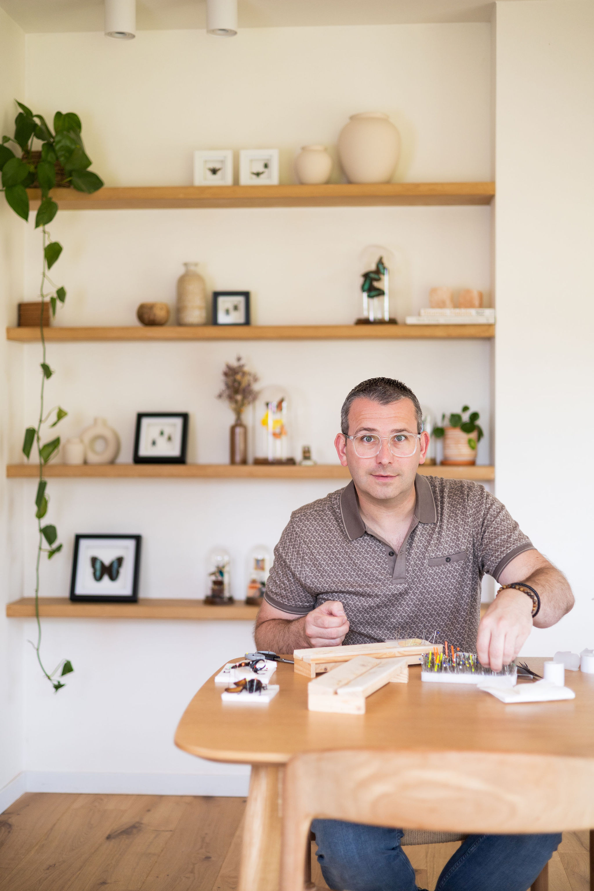 Workshop 'Vlinders prepareren XL' - Foto