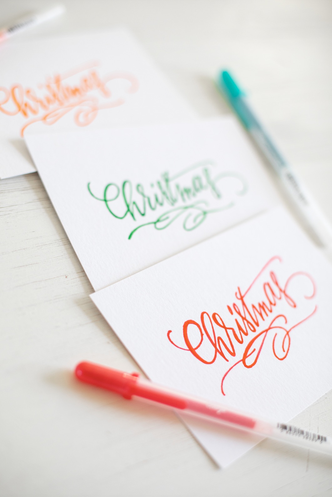 Workshop Kerstkaarten Handletteren @Libelle Winterfair - 16/11 om 16u45
