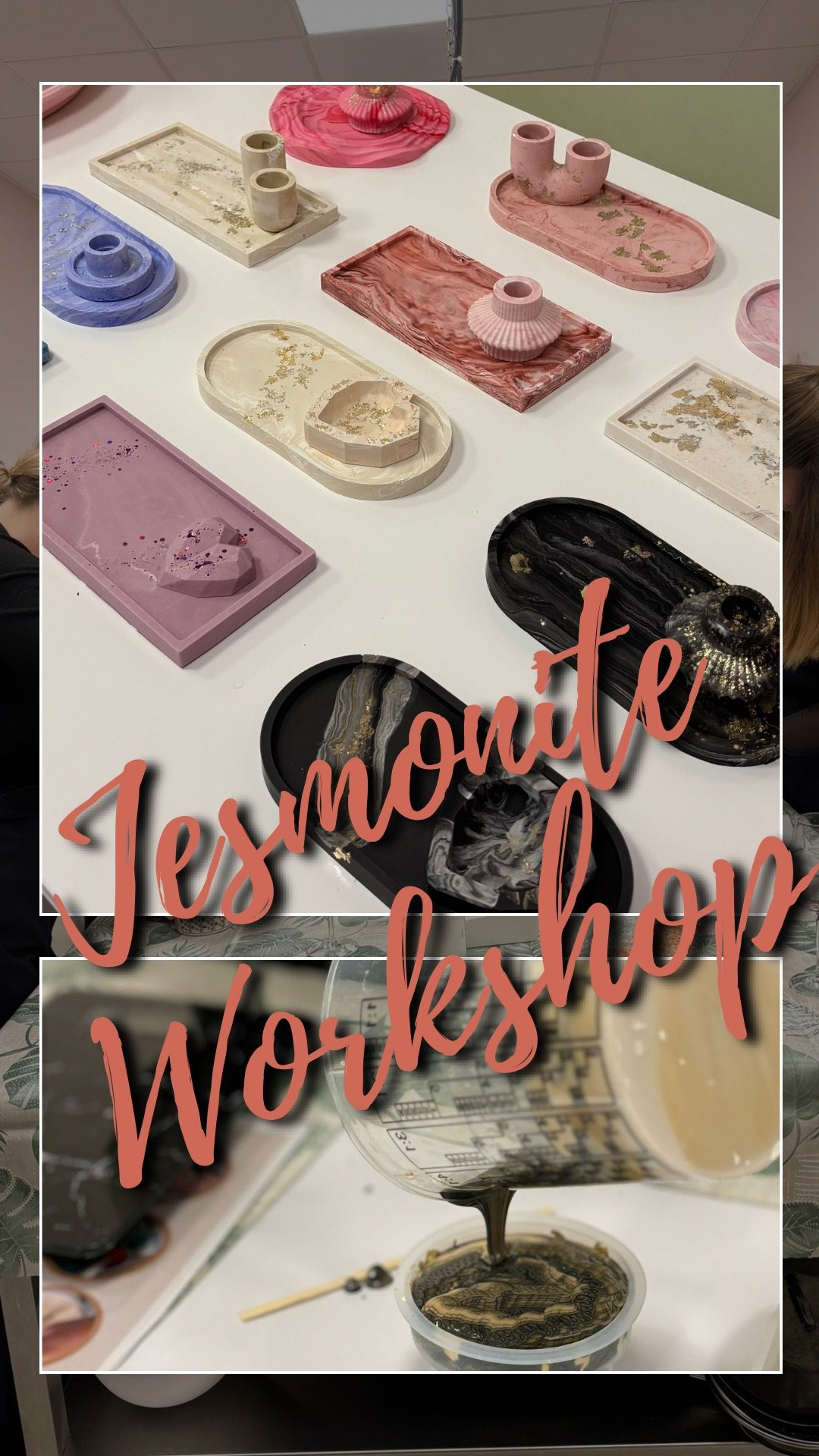 Workshop Jesmonite - Foto