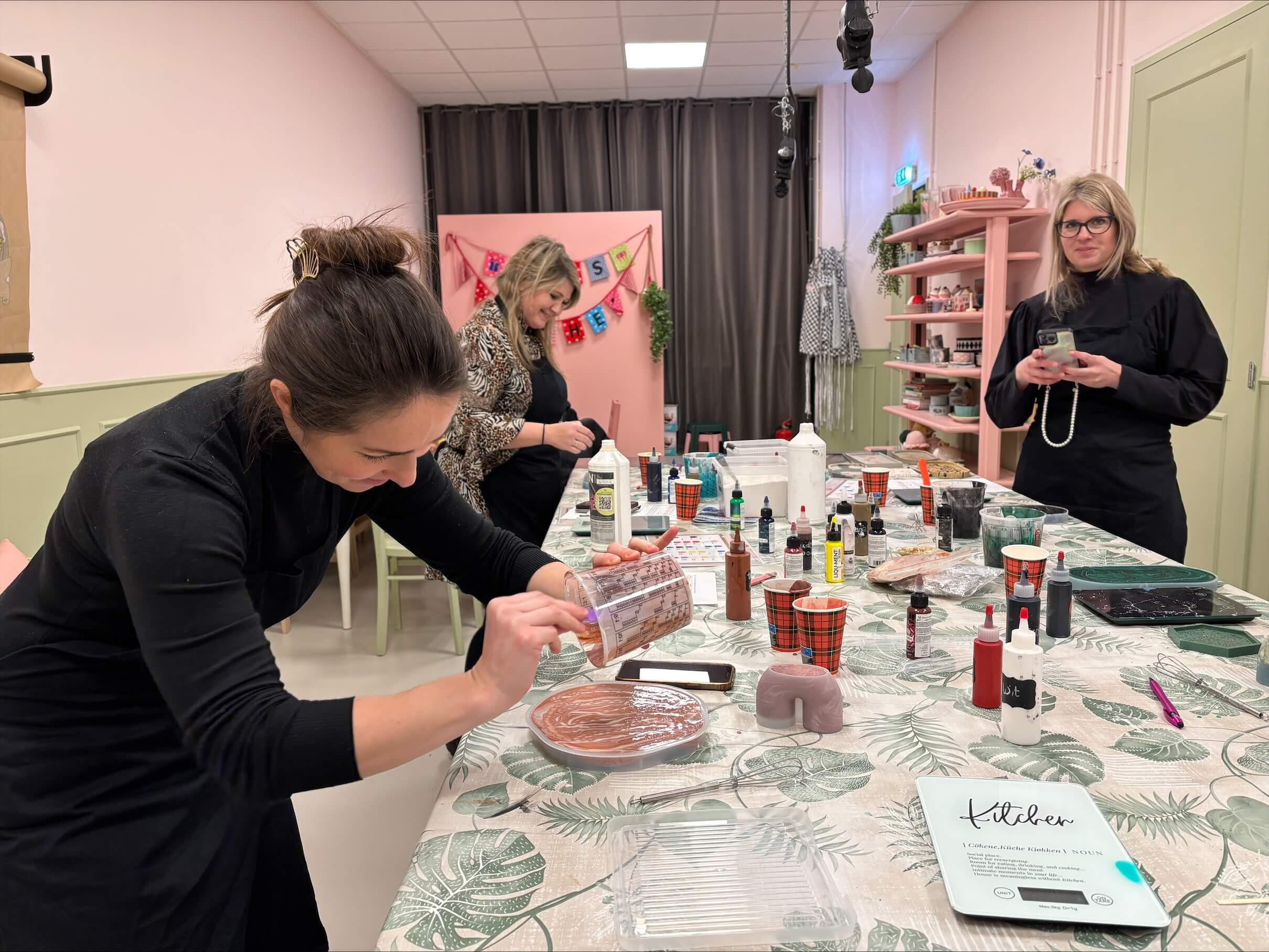 Workshop Jesmonite - Foto