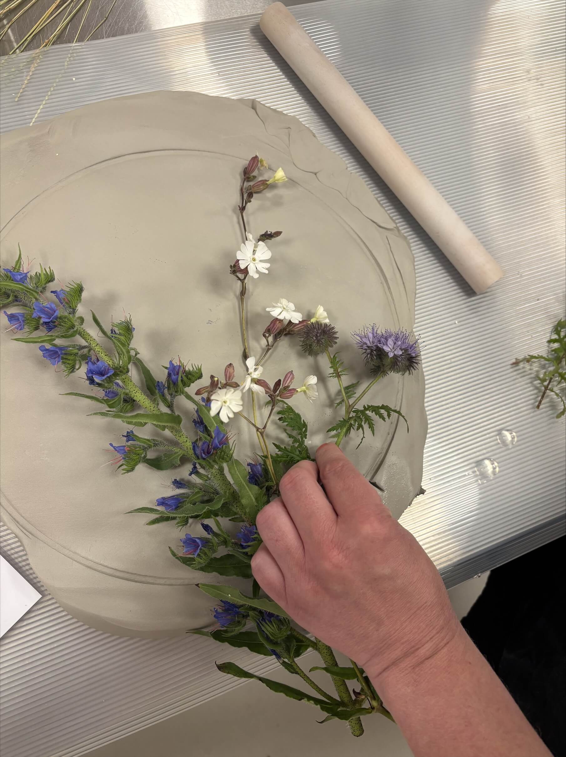 workshop Botanical Casting - Schilderij - Foto