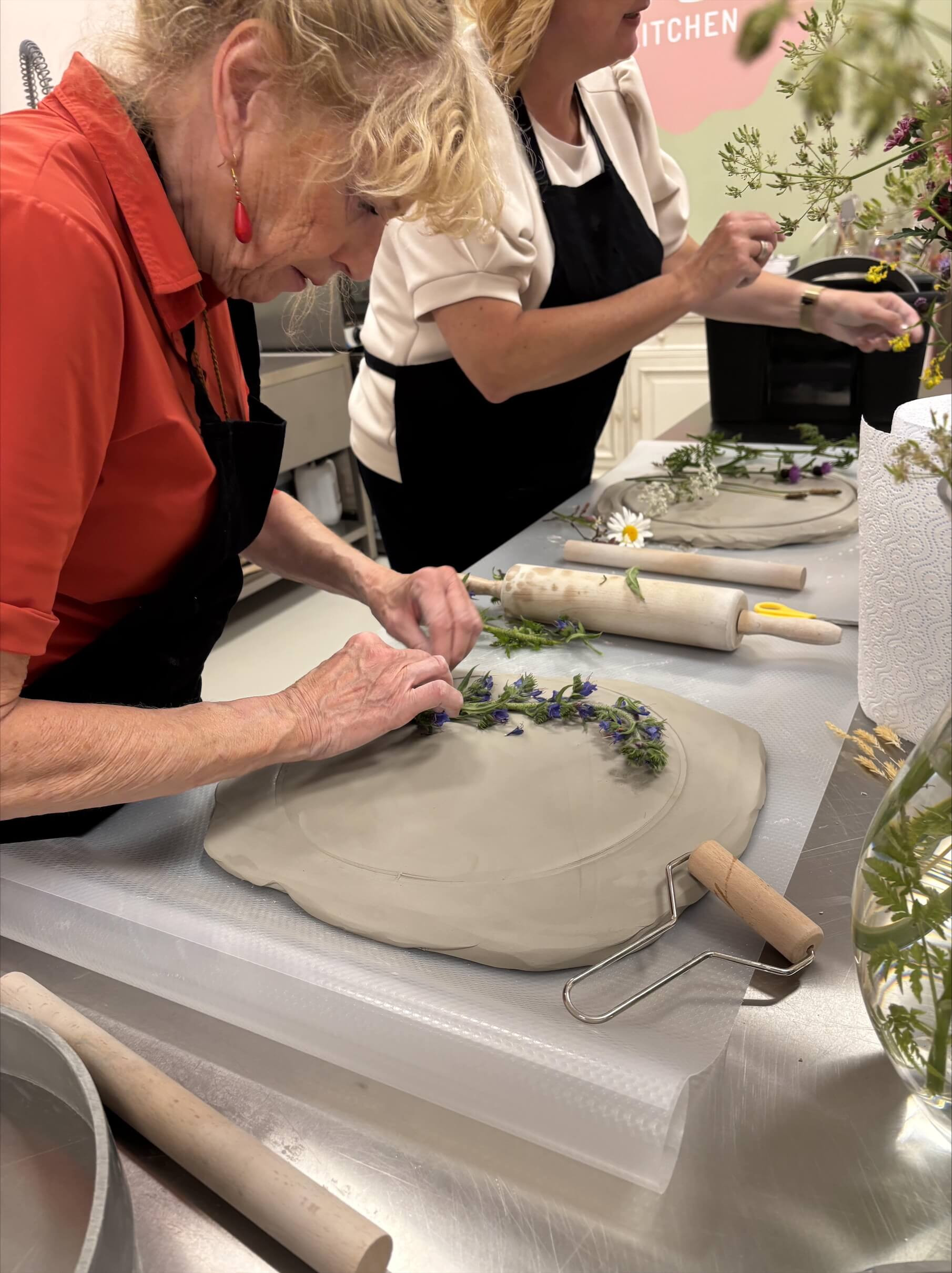 workshop Botanical Casting - Schilderij - Foto