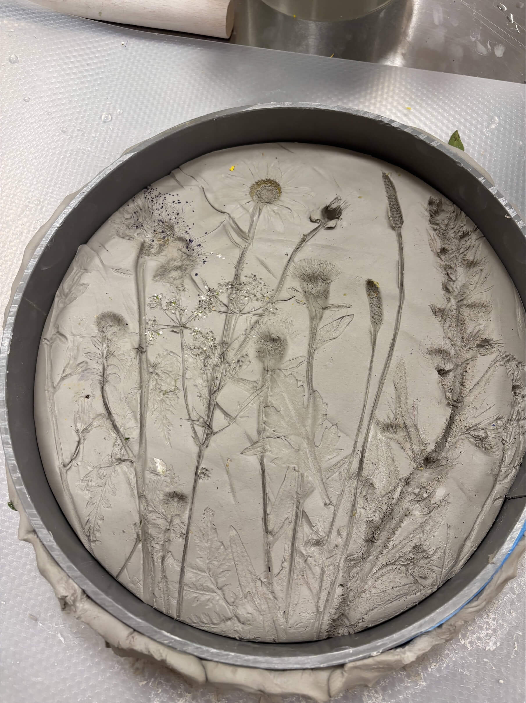 workshop Botanical Casting - Schilderij - Foto