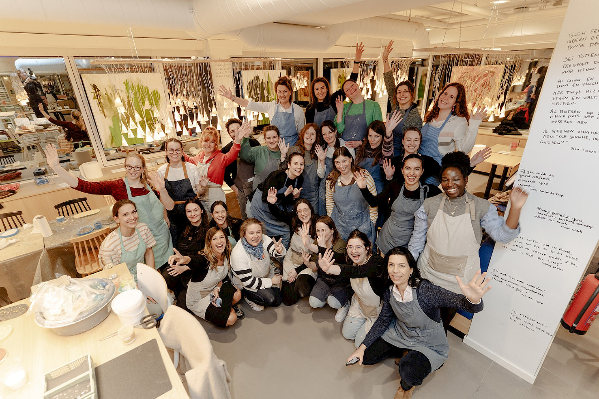 Terrazzo Workshop voor een groep - Foto