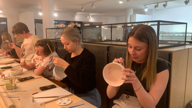 Pottery Painting - Workshop @Pepa Ceramics