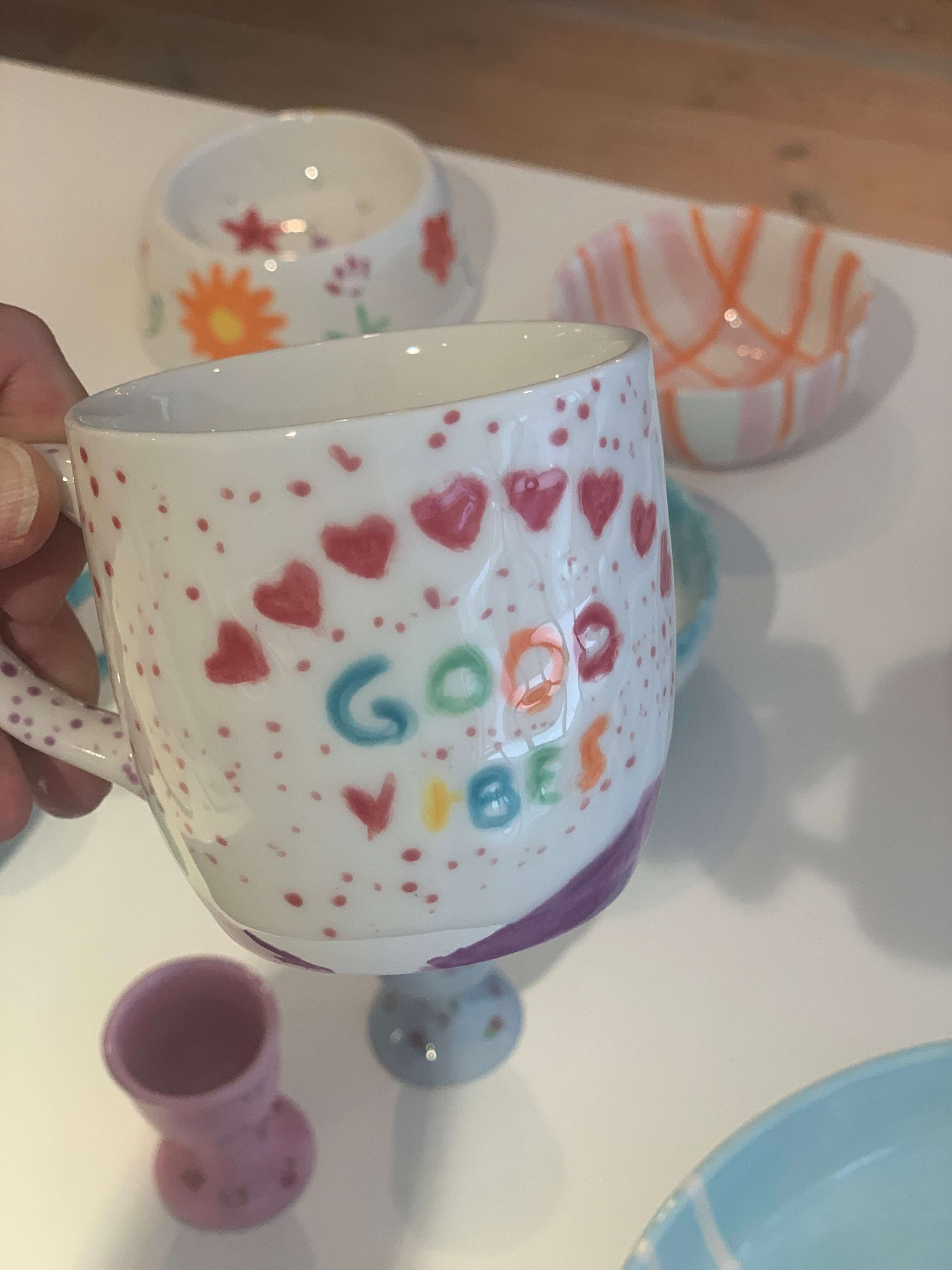 Pottery Painting - Workshop @Pepa Ceramics