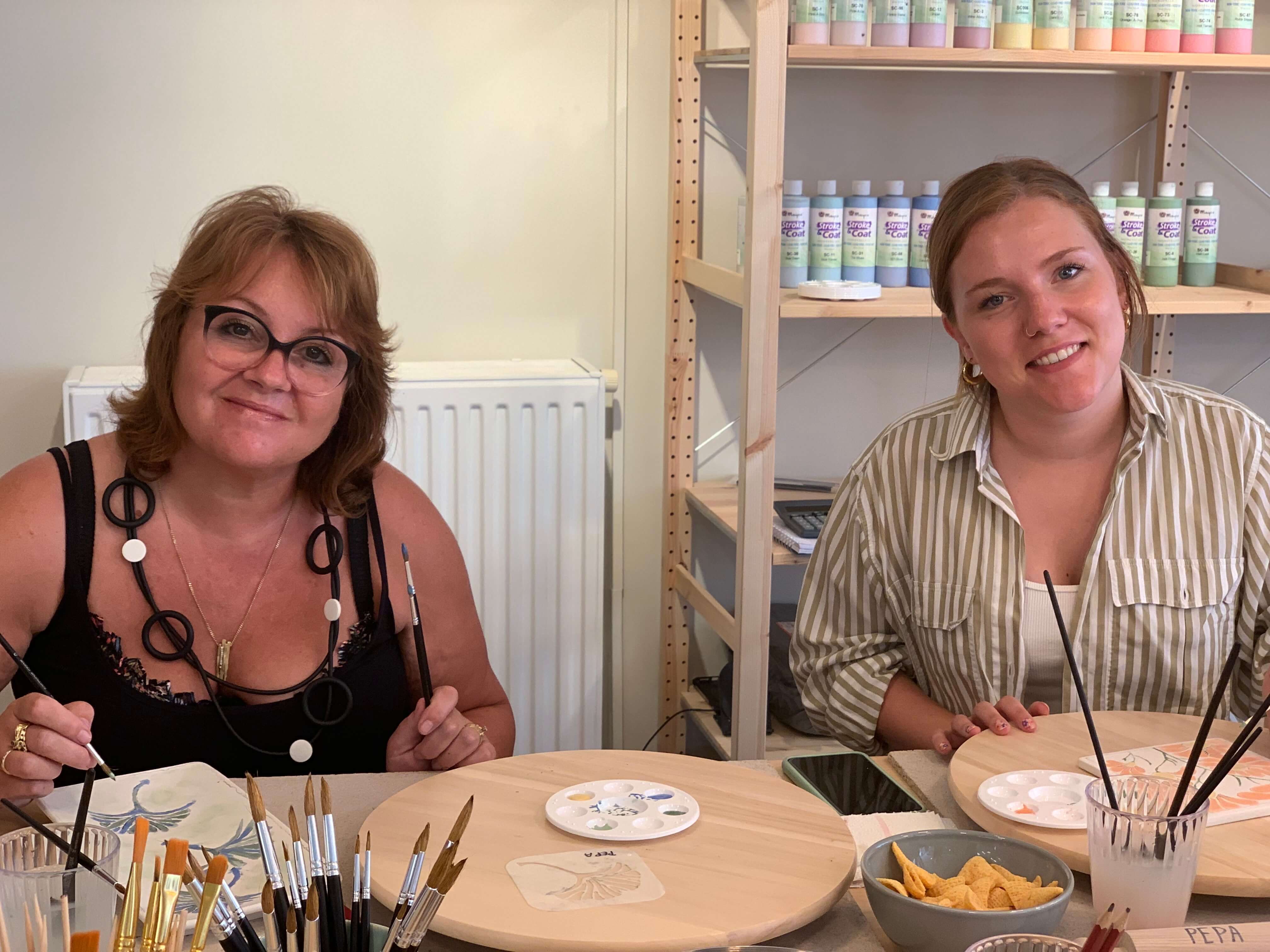 Pottery Painting - Workshop @Pepa Ceramics