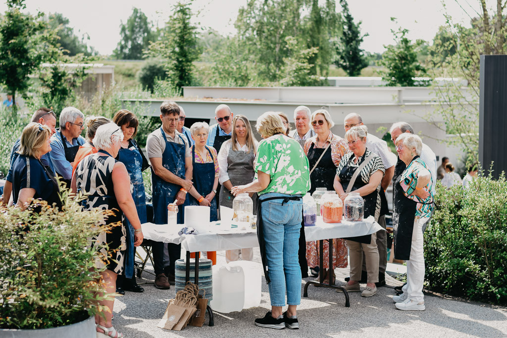 Terrazzo experience workshop voor events - Foto