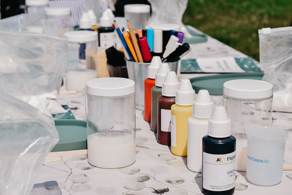 Terrazzo experience workshop voor events - Foto