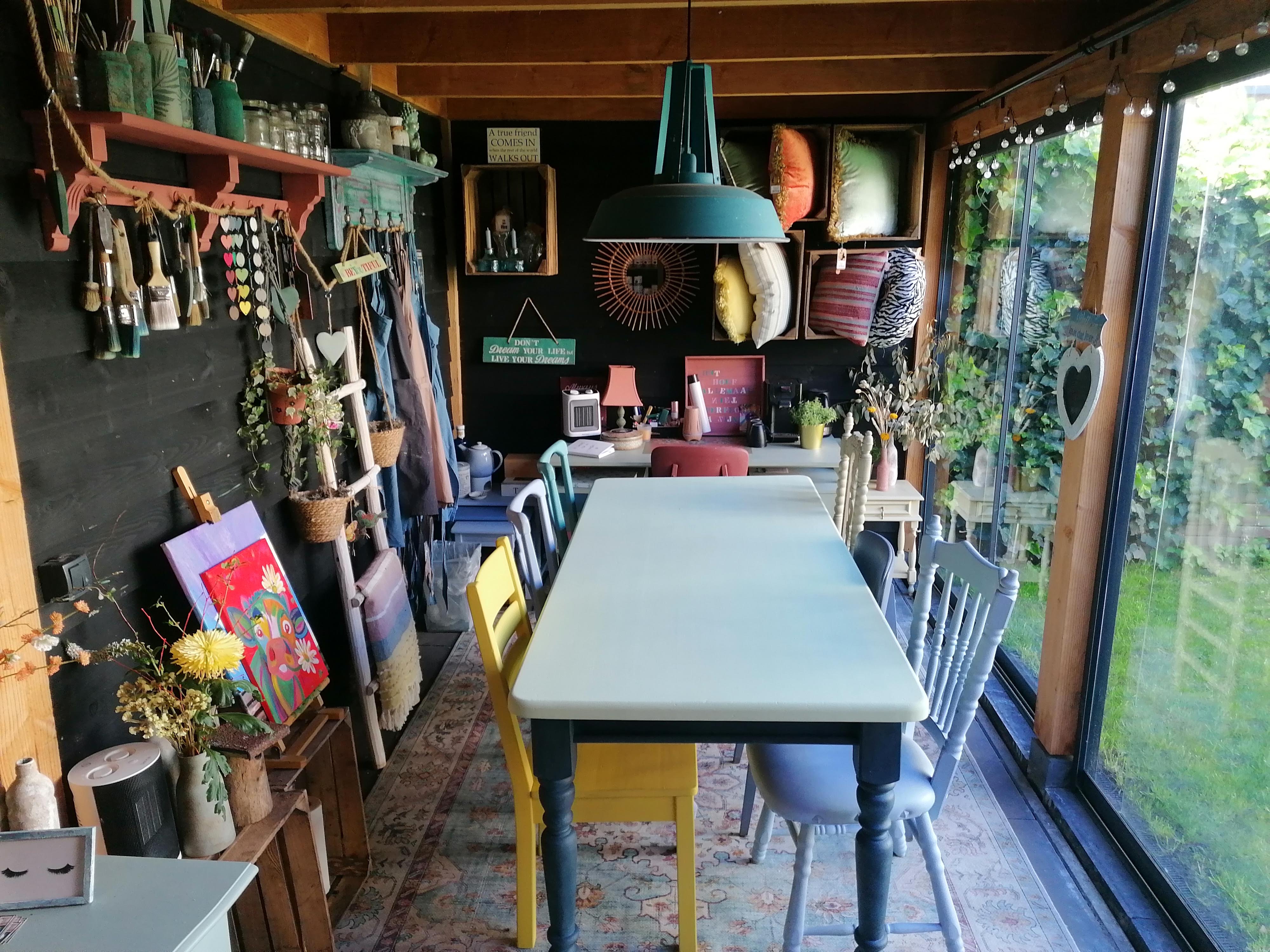 Workshop Verftechnieken 2 - Annie Sloan Chalk Paint - Foto