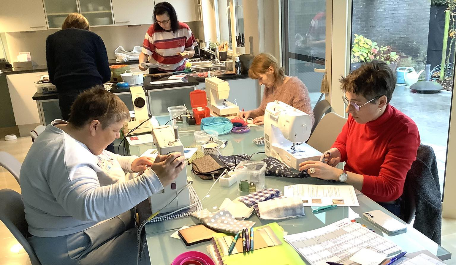 Betoverende KERSTWORKSHOP: driedimensionale kerstboom of kerstlaars naaien - Foto