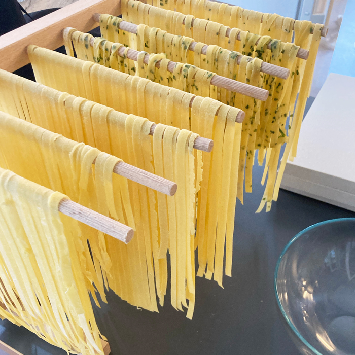 Workshop pasta maken met diner - Foto