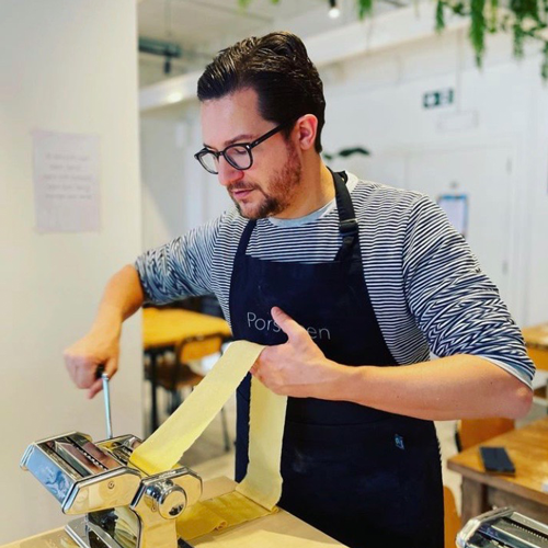 Workshop pasta maken met diner - Foto