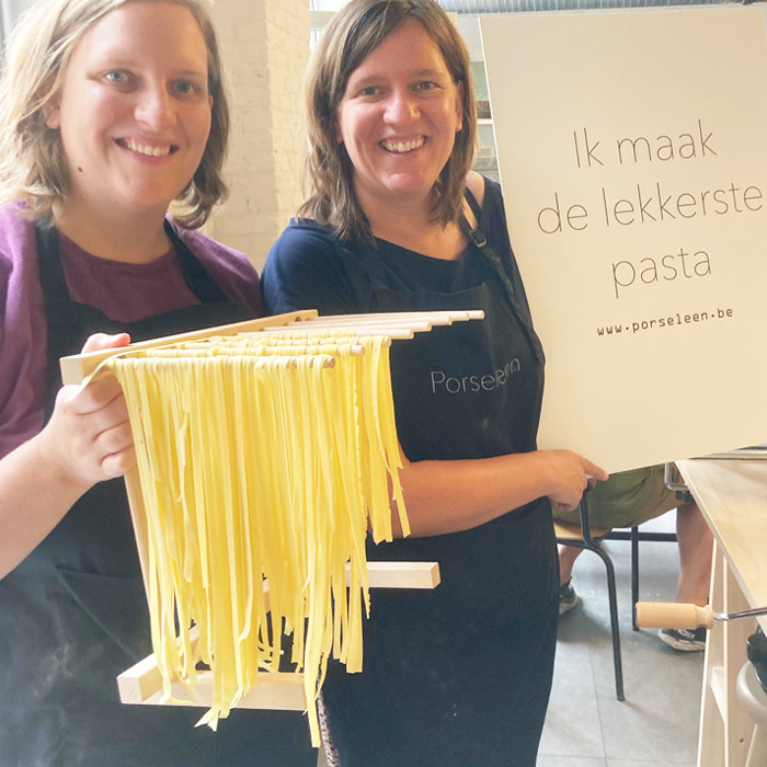 Workshop pasta maken met diner - Foto
