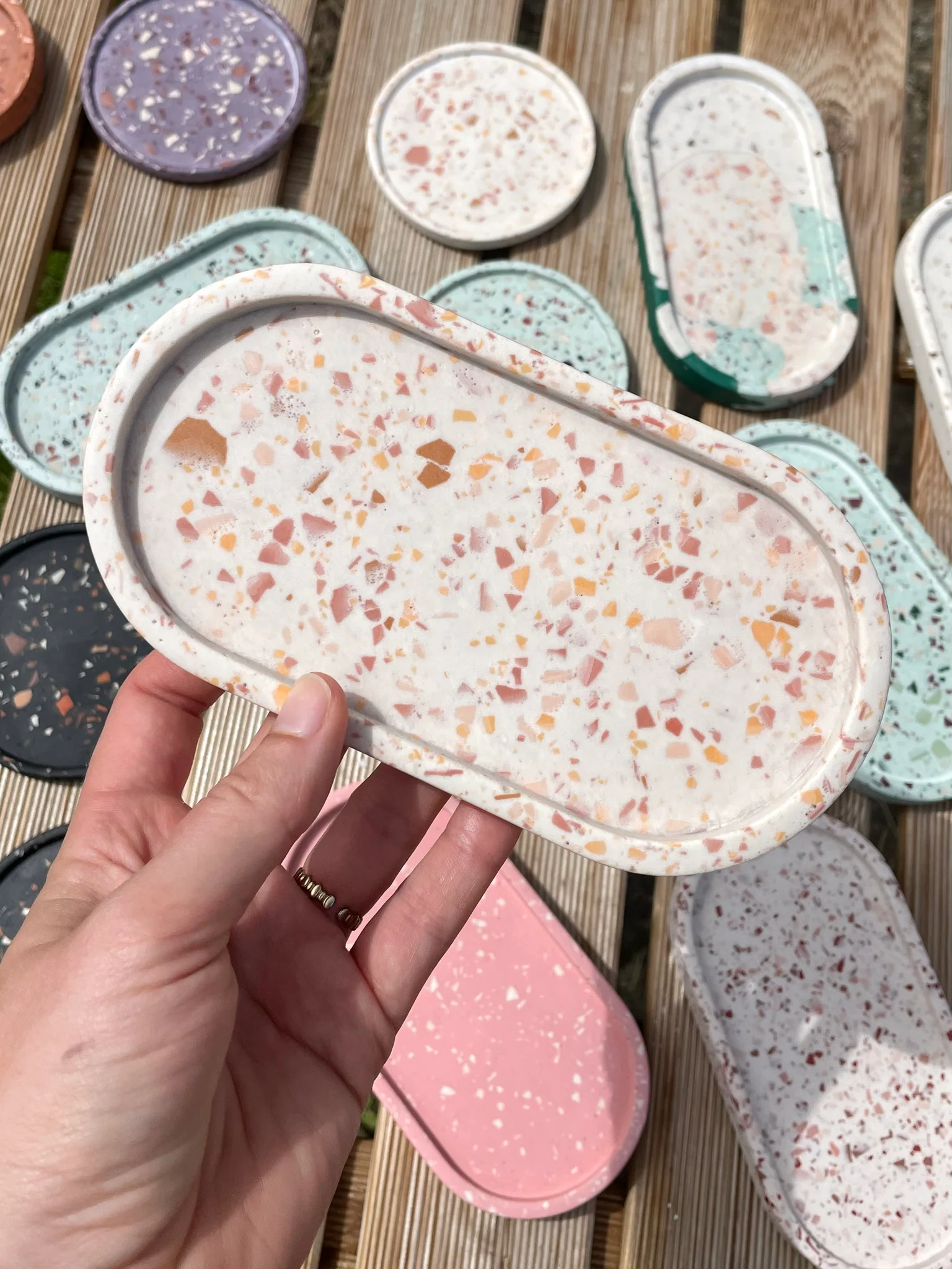 Workshop terrazzo schaaltjes - Foto