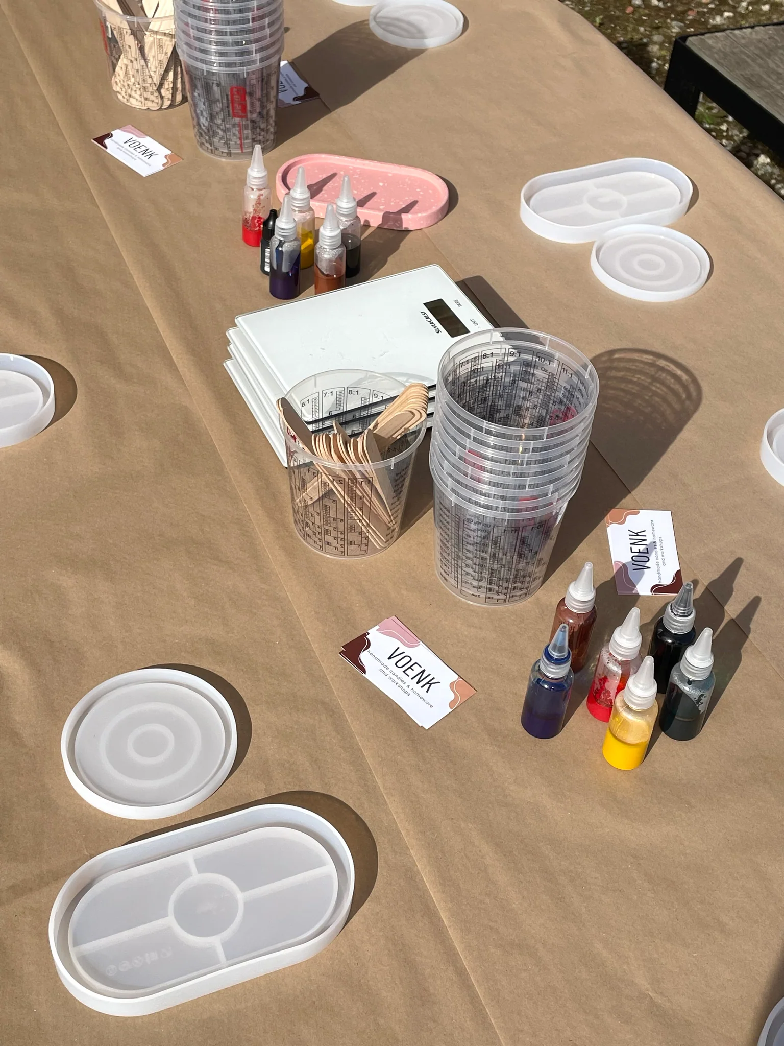 Workshop terrazzo schaaltjes - Foto