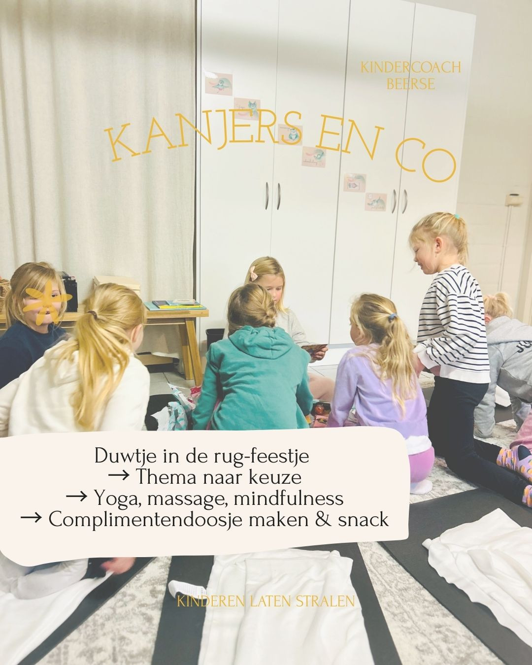 Verjaardagsfeestje crea relax - Foto