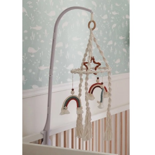Babyshower macrame mobiel