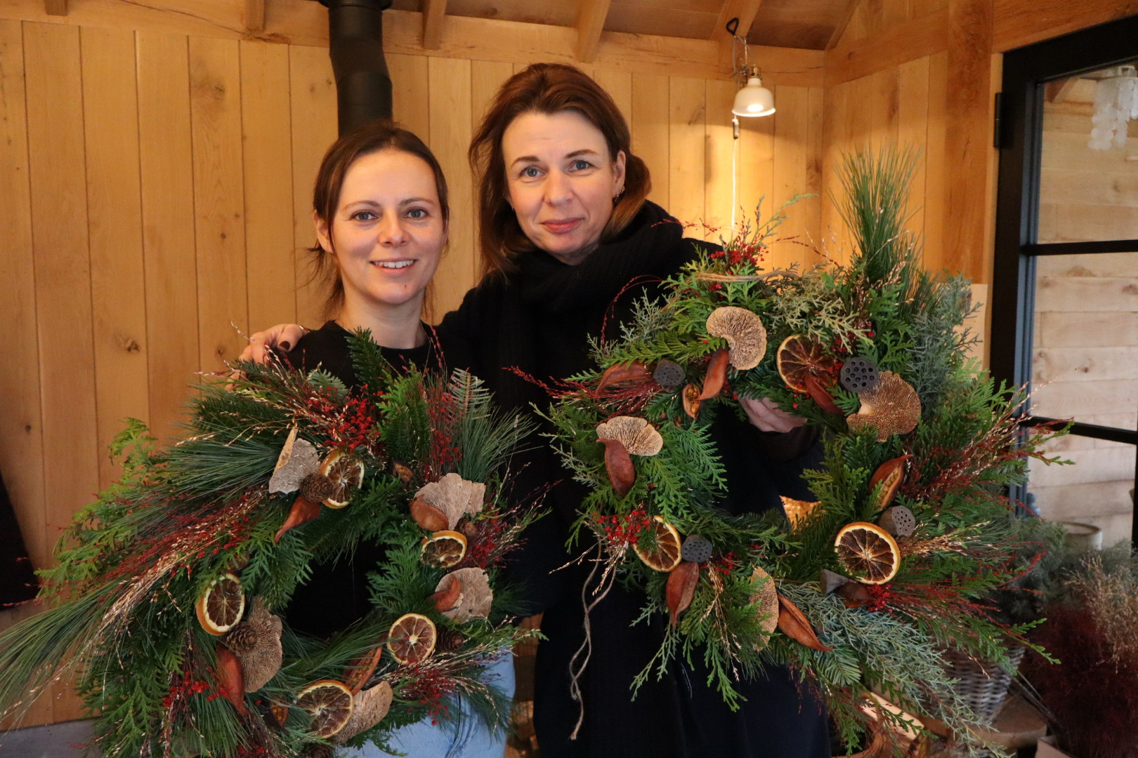 winterkrans workshop - Foto