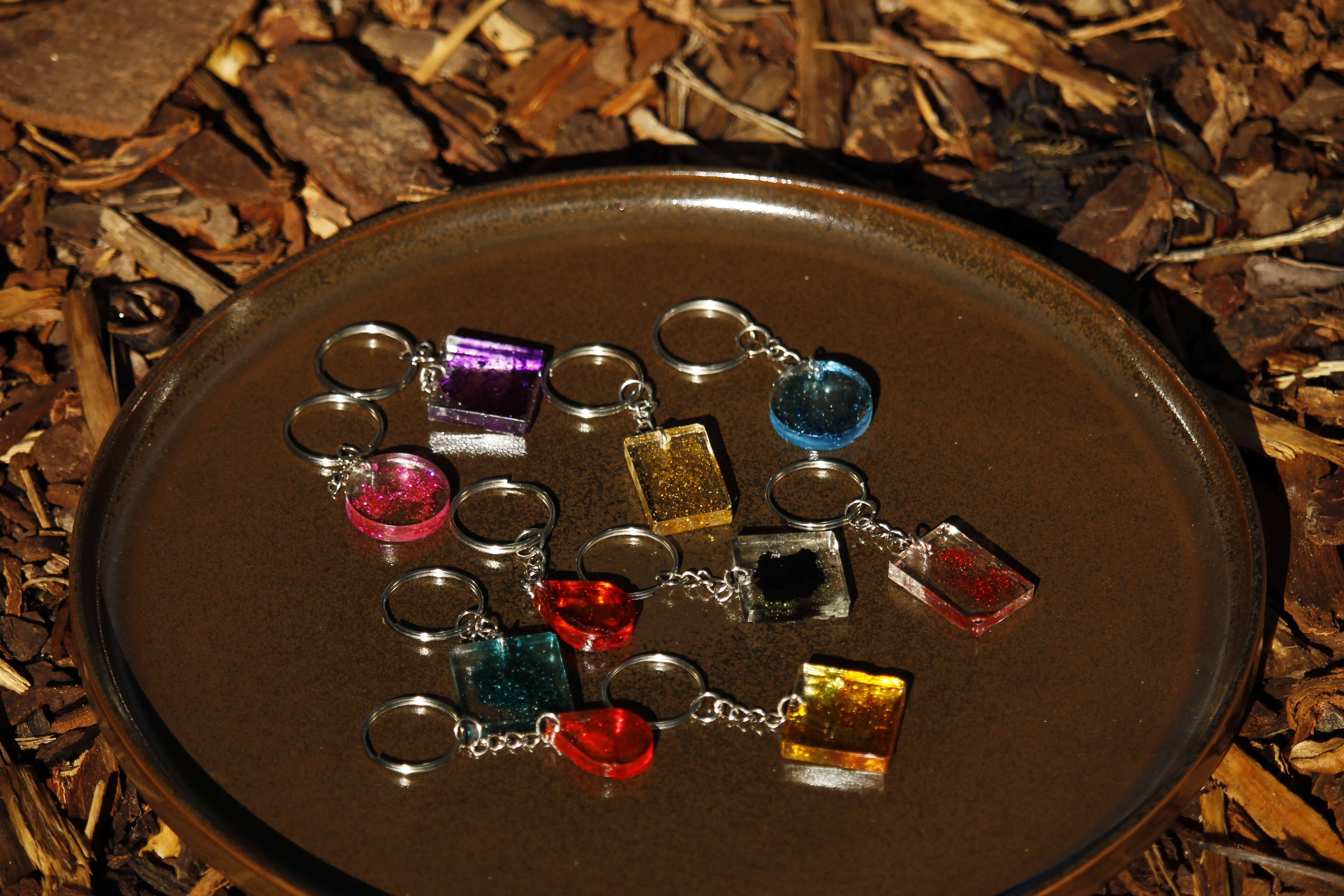 epoxy huurbox sleutelhangers