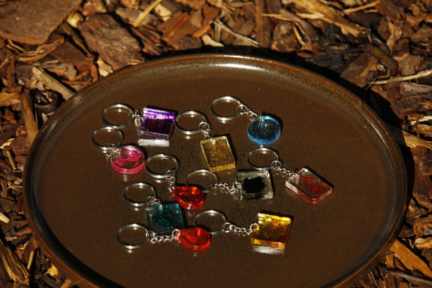 epoxy huurbox sleutelhangers