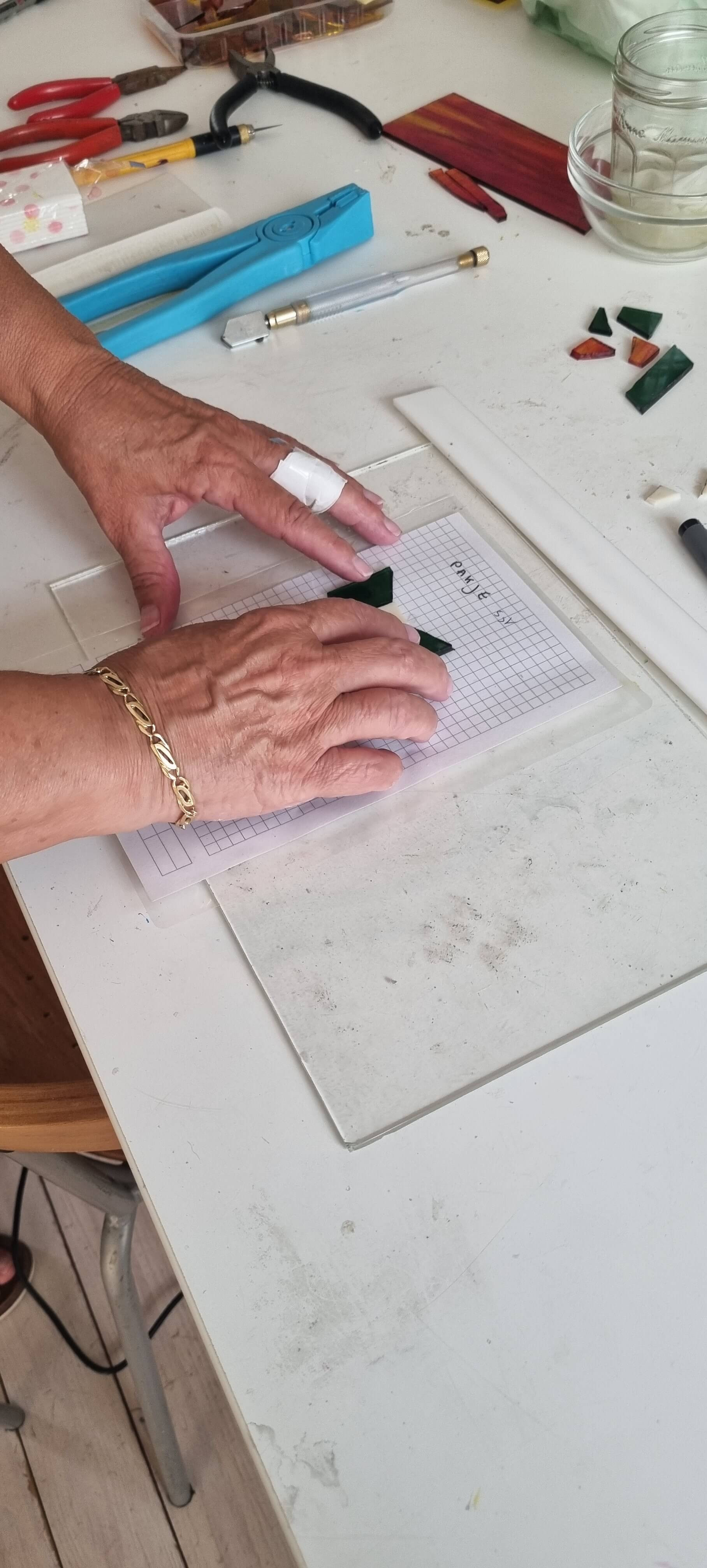 Glas in lood-Tiffany - Foto