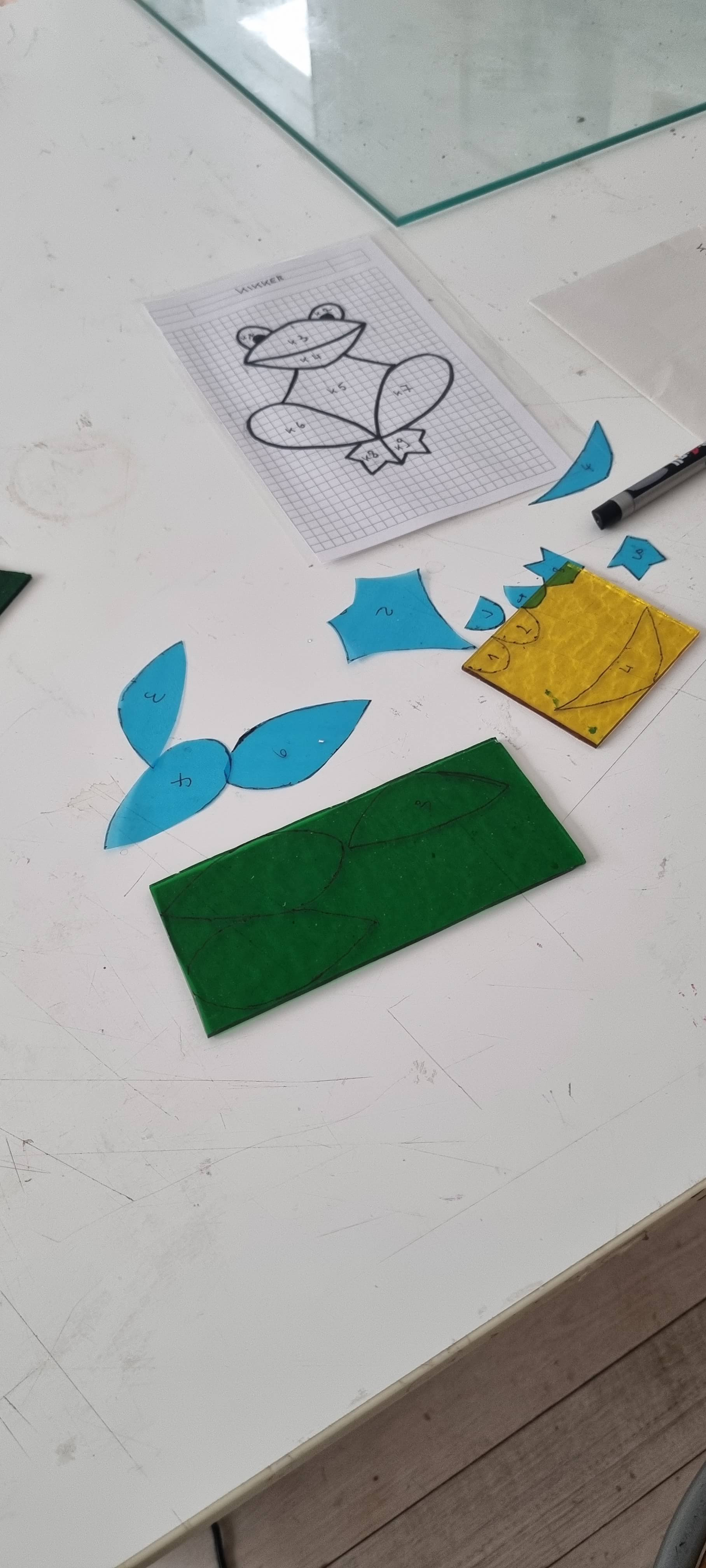 Glas in lood-Tiffany - Foto