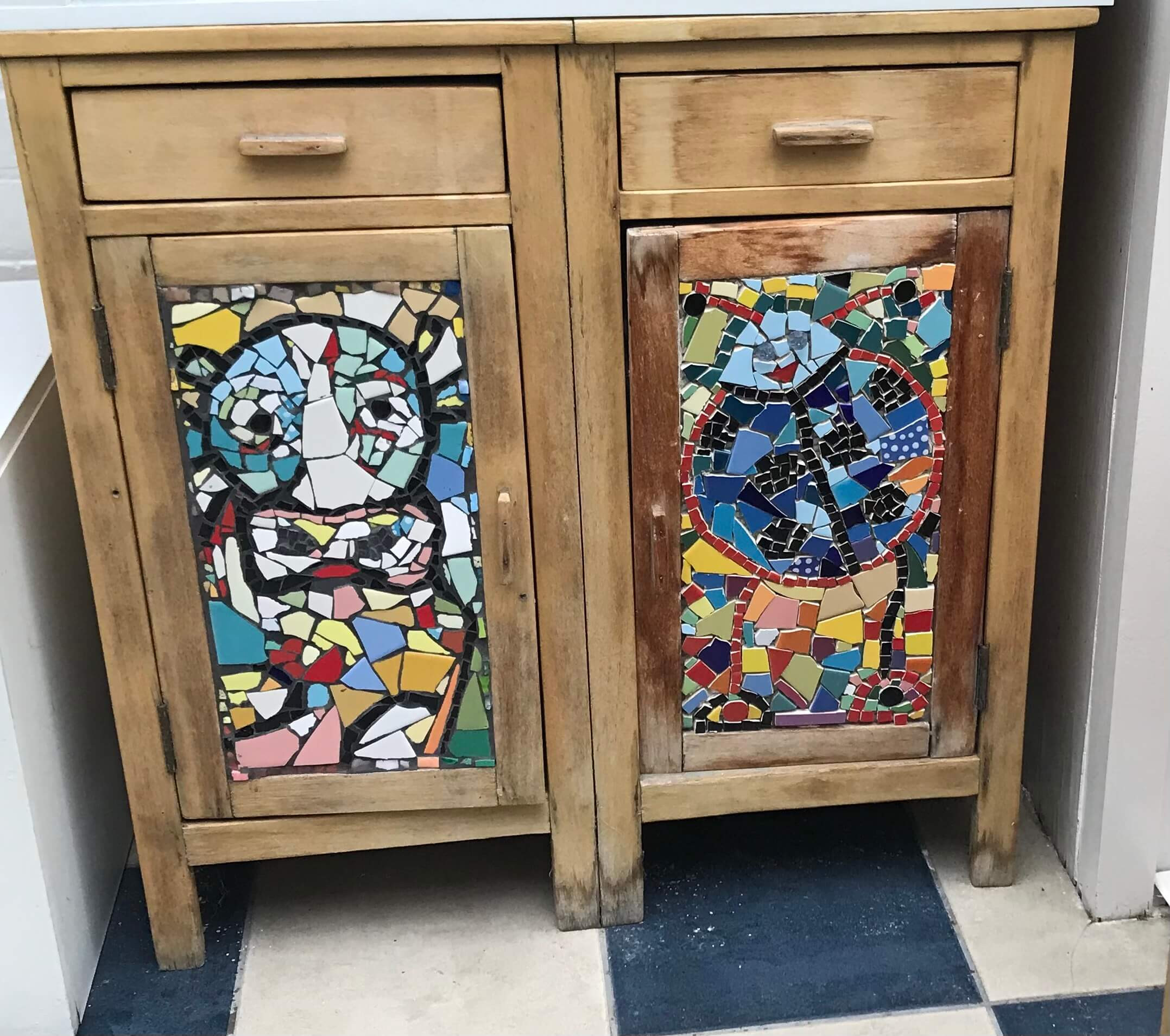 Workshop Mozaiek - Foto